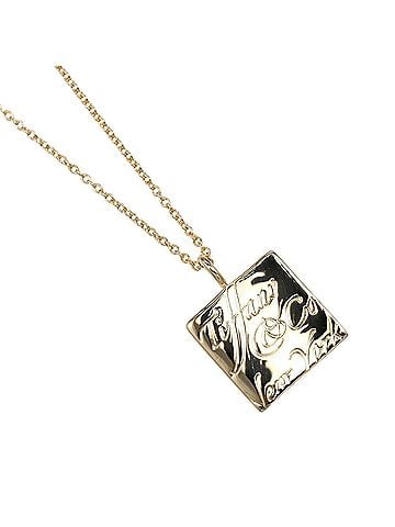 Tiffany & Co. Tiffany Notes Square Necklace, 18K Yellow Gold, approx. 6.18g, TIFFANY&amp;Co. (view 1)