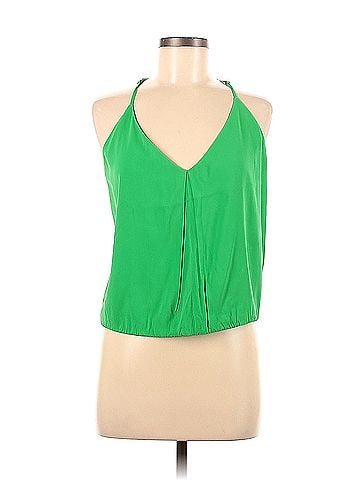 Alice + Olivia Alice + Olivia Sleeveless Silk Top (view 1)