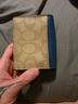 Coach Blue Tan Makeup Bag Size S - photo 4