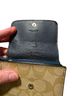 Coach Blue Tan Makeup Bag Size S - photo 2