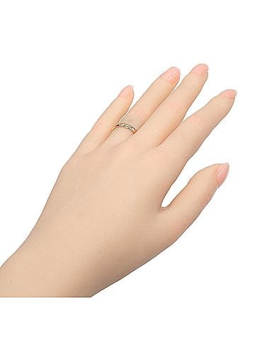 Tiffany & Co. Tiffany &amp; Co. Band Ring, 18K Pink Gold, Diamond, Approx. 3g. (view 2)