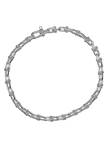 Tiffany & Co. Tiffany HardWear Microlink Bracelet, wrist circumference approx. 17cm, 925 sterling silver, 7.26g. TIFFANY&amp;Co. (view 1)