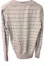 Banana Republic Stripes Gray Blue Pullover Sweater Size M - photo 2