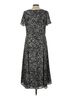 Talbots Black Talbots Casual Dress Size 10 - photo 2