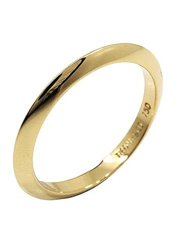 Tiffany & Co. Tiffany &amp; Co. Knife Edge Ring, 18K Yellow Gold, Approx. 1.7g, Women's. (view 1)
