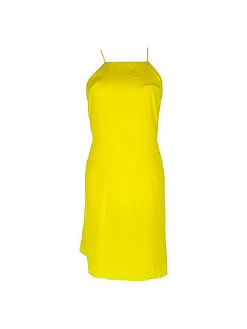 Ralph Lauren Ralph Lauren Sleeveless Mini Dress in Yellow Polyester (view 1)