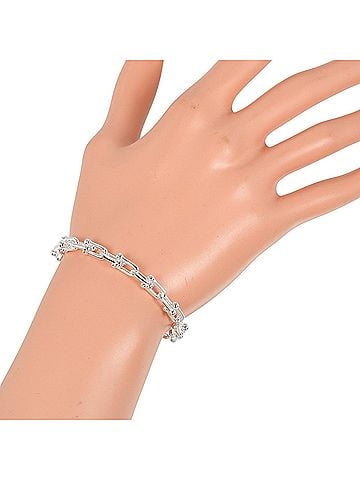 Tiffany & Co. Tiffany HardWear Small Link Bracelet, wrist circumference approx. 17cm, 925 sterling silver, 17.8g. TIFFANY&amp;Co. (view 2)