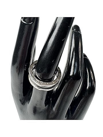 Bvlgari Bvlgari Bulgari B.zero1 Save the Children Ring, Ag925, Size #58, Men's (view 2)