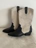 Dolce Vita Black Gray Boots Size 8 - photo 5