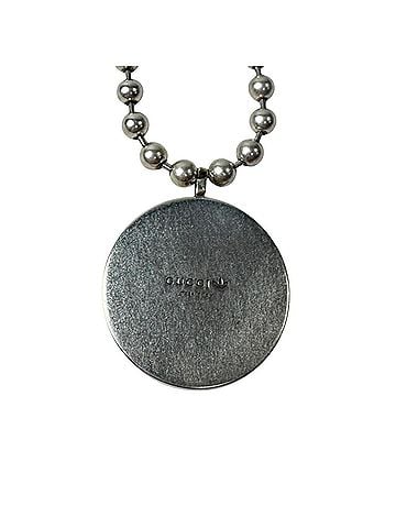 Gucci Gucci x Adidas collaboration Trefoil ball chain necklace (925 sterling silver) for men. (view 2)
