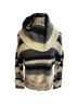 Anthropologie Stripes Gray Black Pullover Sweater Size XS - photo 1