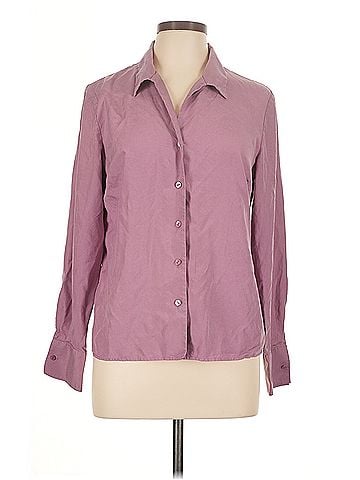 Kate Hill Kate Hill Long Sleeve Silk Top (view 1)