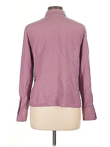 Kate Hill Kate Hill Long Sleeve Silk Top (view 2)