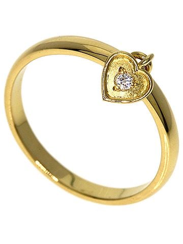 Christian Dior Christian Dior Dior Heart Diamond Ring, 18K Yellow Gold, Women's (view 1)