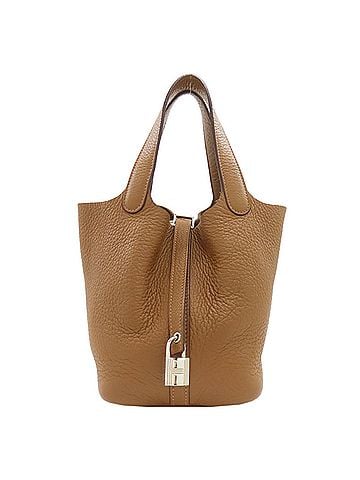 Hermès Hermes Picotin Lock PM Silver Hardware Handbag, Taurillon Leather, Women's HERMES (view 1)