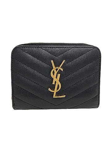 Yves Saint Laurent Yves Saint Laurent Cassandra Stitch Bi-fold Wallet (with coin purse) Leather Women's YVES SAINT LAURENT (view 1)