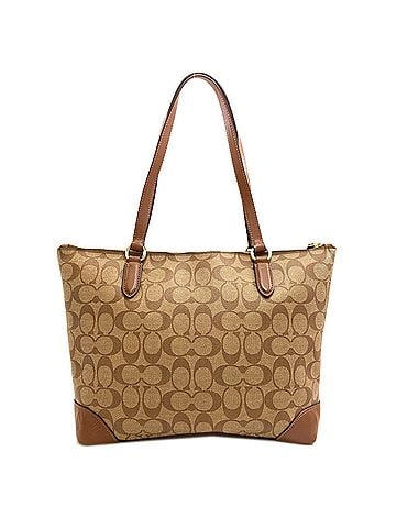 Coach Coach F29208 Signature Tote Bag PVC Women's COACH (view 2)