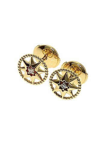 Christian Dior Christian Dior Dior Rose des Vents Diamond Earrings, 18K Yellow Gold, Women's (view 1)