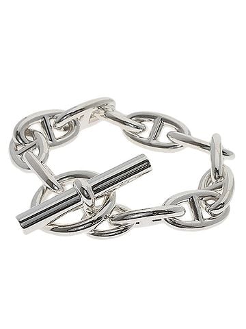 Hermès Hermes Chaine d'Ancre GM Bracelet, Silver, Women's (view 1)