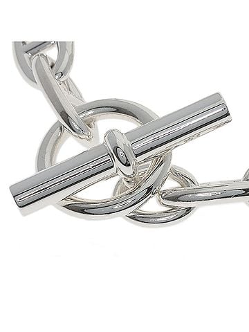 Hermès Hermes Chaine d'Ancre GM Bracelet, Silver, Women's (view 2)