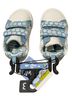 Bluey Floral Solid White Blue Sneakers Size 4 - photo 2