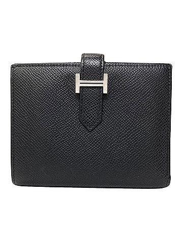 Hermès Hermes Bearn Compact Bi-fold Wallet with Silver Hardware, Epsom Leather, Women's (view 1)