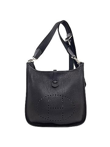 Hermès Hermes Evelyne 3 PM Shoulder Bag with Silver Hardware, Taurillon Leather, Women's (view 1)