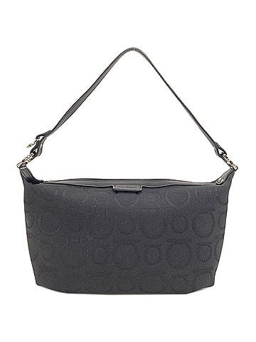 Salvatore Ferragamo Salvatore Ferragamo Gancini pattern canvas handbag for women. (view 1)