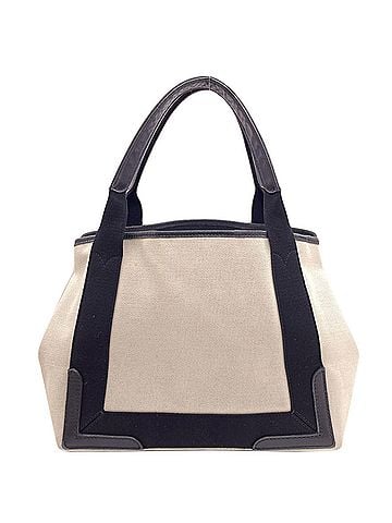 Balenciaga Balenciaga 339933 Navy Cabas S Handbag Canvas Women's BALENCIAGA (view 2)