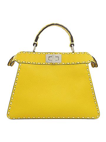 Fendi Fendi Peekaboo I.U. Selleria 2-Way Handbag, Calfskin, Women's FENDI (view 2)