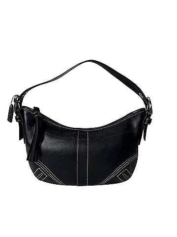Coach Coach Half Moon One-Shoulder Bag 8A01 Black Women's (view 1)