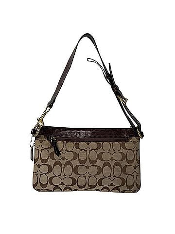 Coach Coach Signature One-Shoulder Bag Y2K Brown Women's (view 2)
