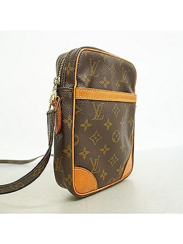 Louis Vuitton Louis Vuitton Monogram Danube Shoulder Bag M45266 Brown Women's (view 2)