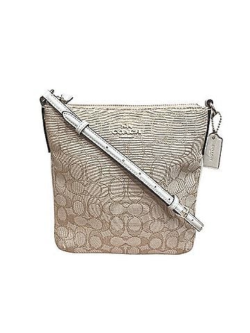 Coach Coach Signature F58421 Canvas x Leather Shoulder Bag for Women (view 1)