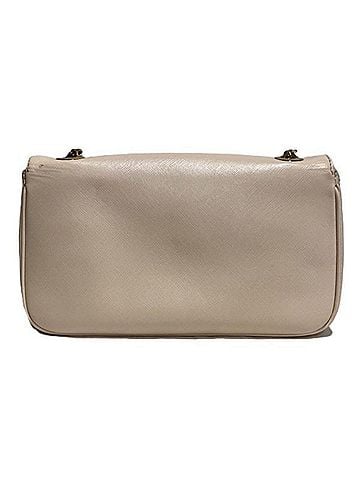 Salvatore Ferragamo Salvatore Ferragamo Ferragamo Gancini AU21B723 Pink Beige Leather Bag Handbag for Women (view 2)