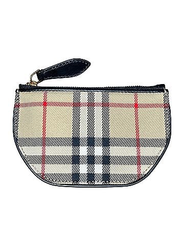 Burberry Burberry Olympia Coin Case, Vintage Check Canvas Leather 8045031 (view 1)