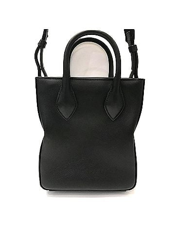 Salvatore Ferragamo Salvatore Ferragamo Ferragamo Print Leather Crossbody Bag Mini Tote Black 241681 FERRAGAMO (view 2)