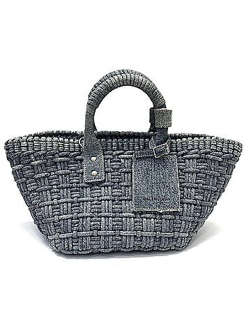 Balenciaga Balenciaga Bistro Tote XS Denim Shoulder Bag Indigo Blue 671342 BALENCIAGA (view 1)