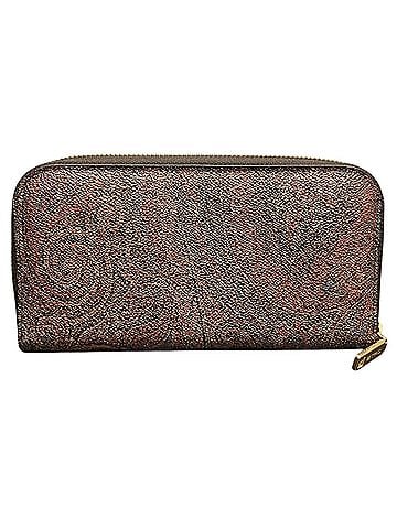 ETRO Etro Paisley Bambi x Flower Long Wallet PVC Leather (view 2)