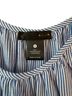 Aqua Stripes Blue Casual Dress Size S - photo 2