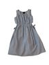 Aqua Stripes Blue Casual Dress Size S - photo 1