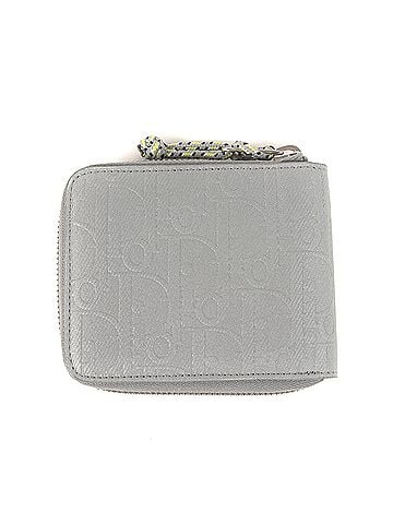 Christian Dior Christian Dior Dior Lewis Hamilton Oblique Reflector Wallet (Zipped in Nylon) Silver Yellow, Made Italy, Men's (view 2)