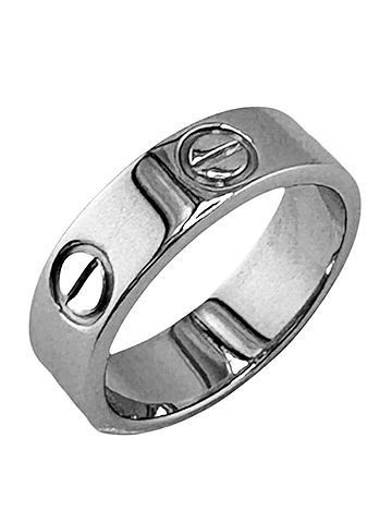 Cartier Cartier Love Ring, 18K White Gold, Women's, Pre-owned. (view 1)