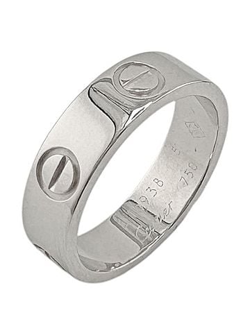 Cartier Cartier Love Ring, 18K White Gold, Women's, Pre-owned. (view 1)