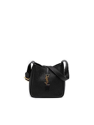 Saint Laurent Baby Grained Calfskin Supple Le 5 a 7 Soft Hobo (view 1)