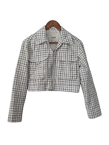 Abercrombie & Fitch Cropped Boxy Jacket Jacket (view 2)