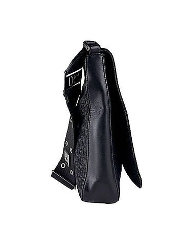 Christian Dior Christian Dior Crossbody Shoulder Bag, Canvas and Leather, Black, Men's Women's, z10919 (view 2)