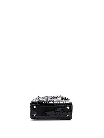 Christian Dior Lady Dior Chain Bag Cannage Quilt Patent Mini (view 2)