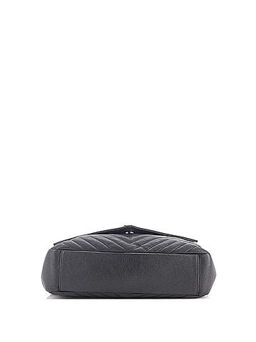 Saint Laurent Classic Monogram College Bag Matelasse Chevron Leather Large (view 2)