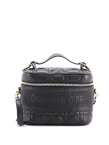 Christian Dior DiorTravel Convertible Vanity Case Cannage Quilt Lambskin Small (view 1)